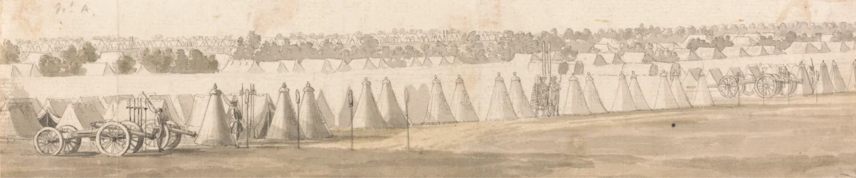 An Encampment in Flanders